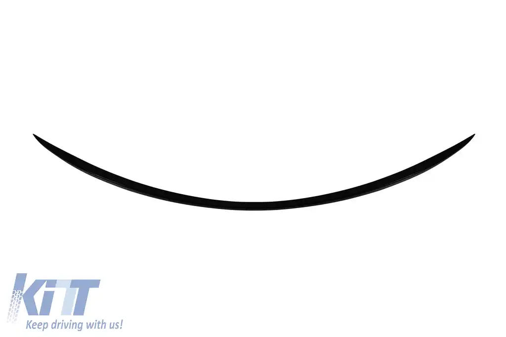 Spoiler pentru portbagaj potrivit pentru Mercedes C-Class W205 sedan 2013-2020, lac negru