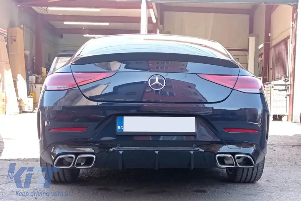 Spoiler pentru portbagaj potrivit pentru Mercedes CLS C257 după 2018, nefinisat-image-6227965