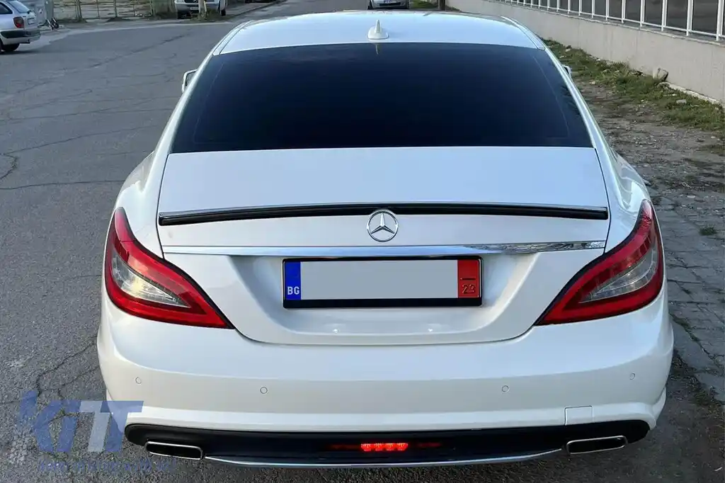 Spoiler pentru portbagaj tip A Design potrivit pentru Mercedes CLS C218 2011-2018, necolorat-image-6227543