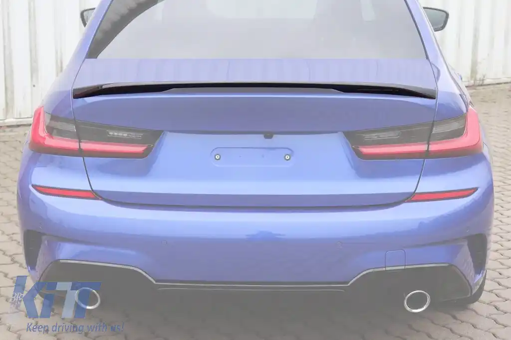 image-47-Spoiler pentru portbagaj tip M Performance Design Design potrivit pentru BMW Seria 3 G20 după 2019, necolorat