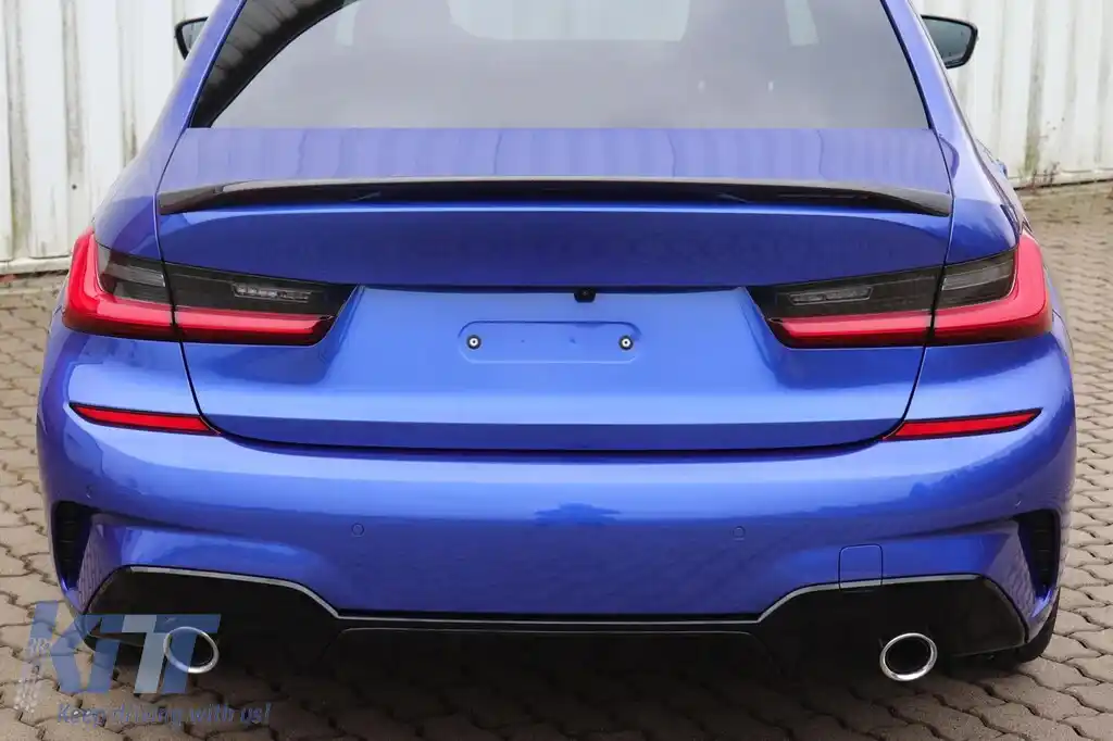 Spoiler pentru portbagaj tip M Performance Design Design potrivit pentru BMW Seria 3 G20 după 2019, necolorat-image-6227938