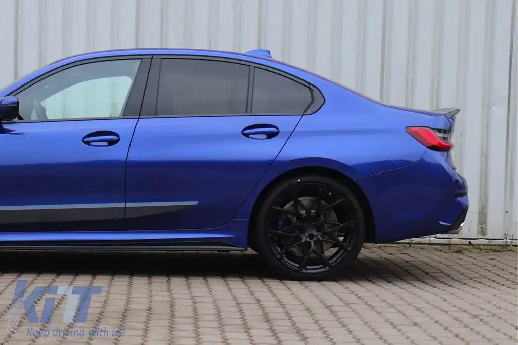 Spoiler pentru portbagaj tip M Performance Design Design potrivit pentru BMW Seria 3 G20 după 2019, necolorat-image-6227940
