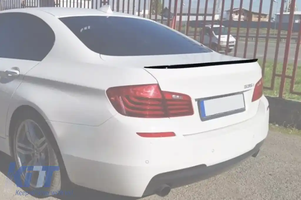 Spoiler pentru portbagaj tip M technik potrivit pentru BMW Seria 5 F10 2010-2017, necolorat