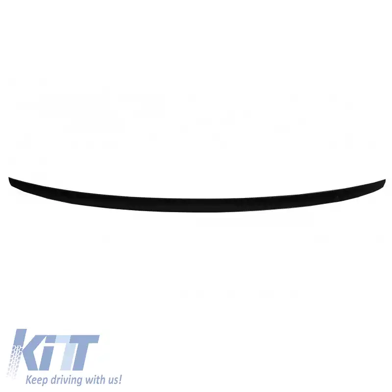 Spoiler portbagaj potrivit pentru Audi A4 B9 16+ din plastic ABS negru lucios-image-6298265