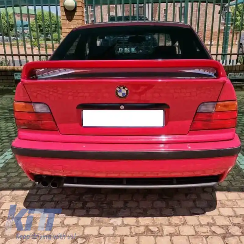 Spoiler portbagaj potrivit pentru BMW 3 E36 90-99 Coupe M3 GT-Look din plastic ABS-image-6325336
