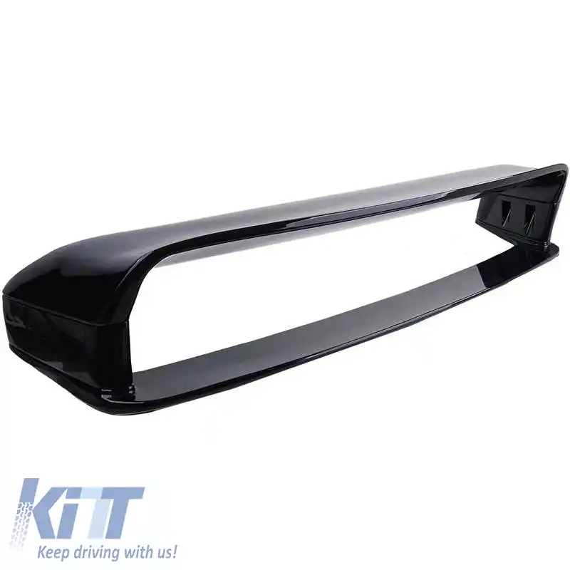 Spoiler portbagaj potrivit pentru BMW 3 E36 90-99 Sedan / Coupe M3 GT-Look XL cu spacere Glossy Black din plastic ABS 4 buc.-image-6325852