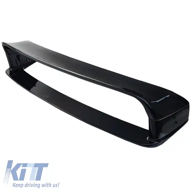Spoiler portbagaj potrivit pentru BMW 3 E36 90-99 Sedan / Coupe M3 GT-Look XL cu spacere Glossy Black din plastic ABS 4 buc.-image-6325855