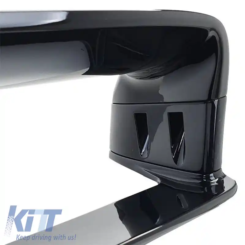 Spoiler portbagaj potrivit pentru BMW 3 E36 90-99 Sedan / Coupe M3 GT-Look XL cu spacere Glossy Black din plastic ABS 4 buc.-image-6325858