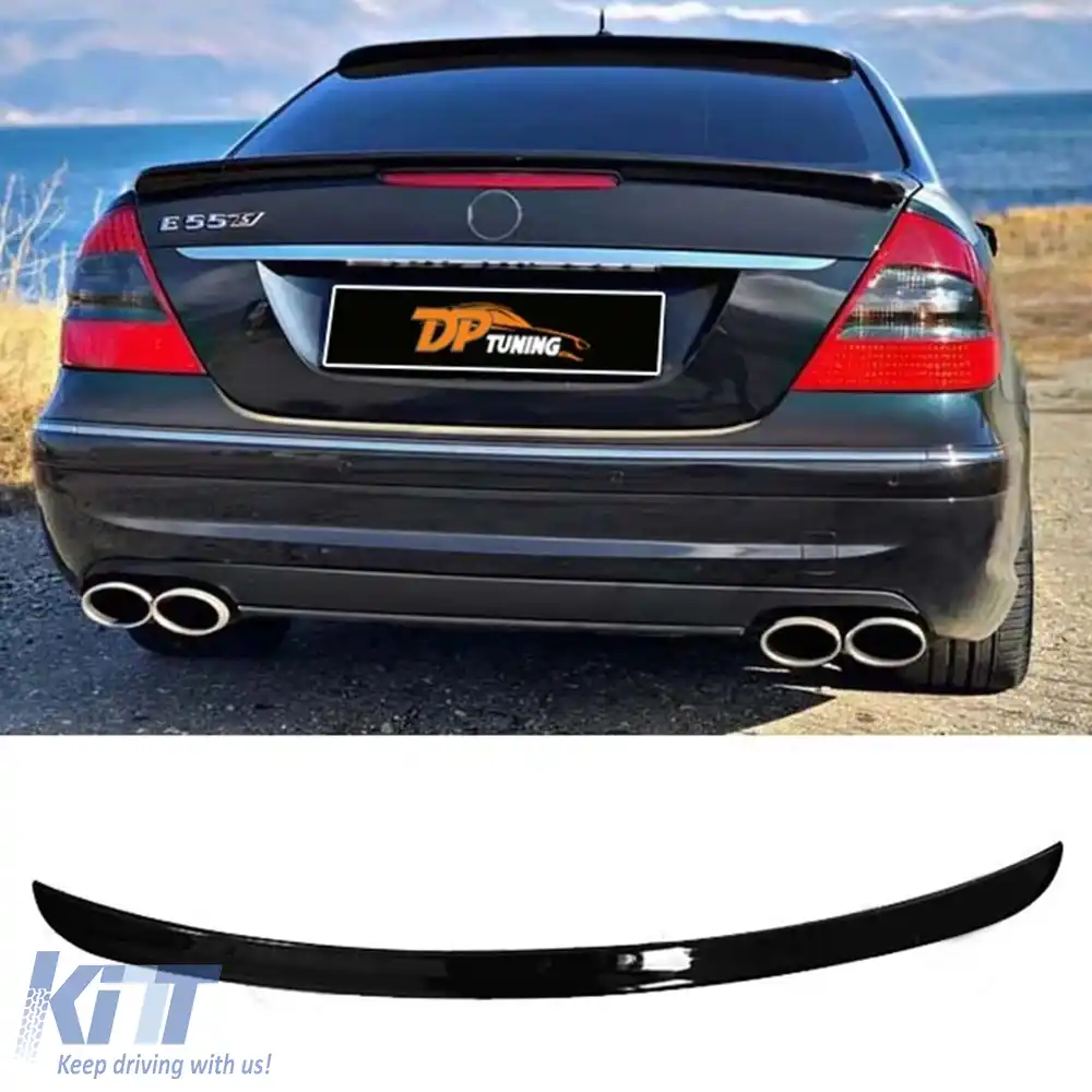 image-73-Spoiler portbagaj W211 Negru Pian ABS / 2002-2009