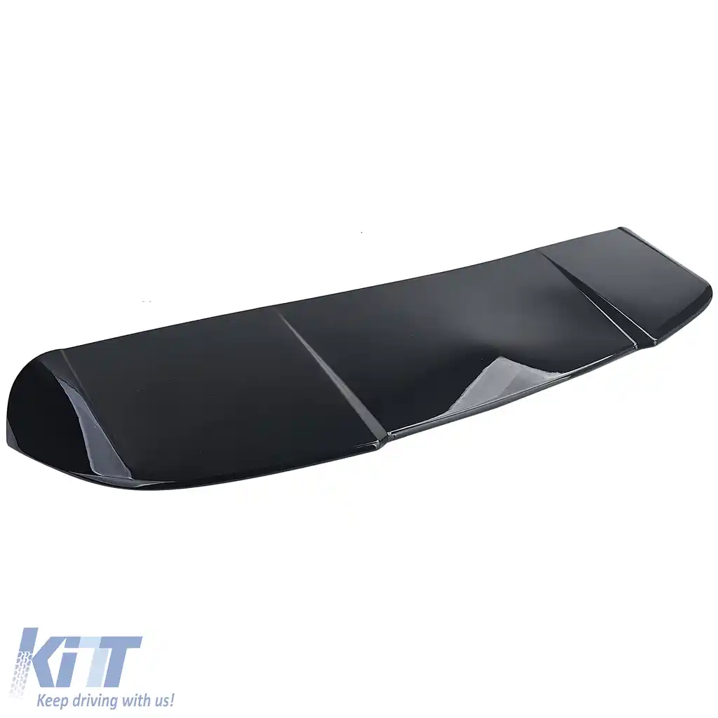 Spoiler posterior de performanță negru lucios, potrivit pentru Audi A4 B9 8W 15-22 Avant-image-6205503