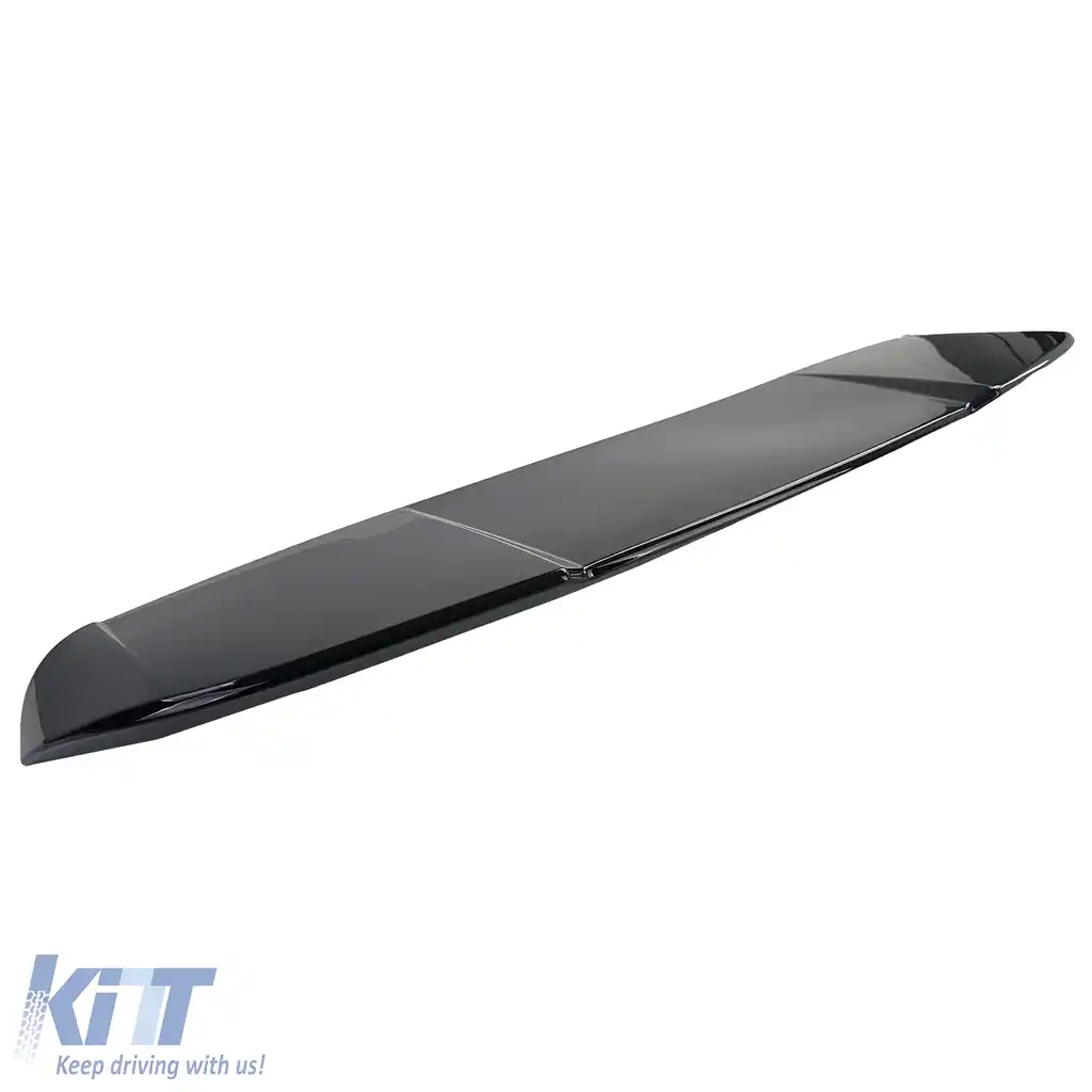 Spoiler posterior de performanță negru lucios, potrivit pentru Audi A4 B9 8W 15-22 Avant-image-6205505