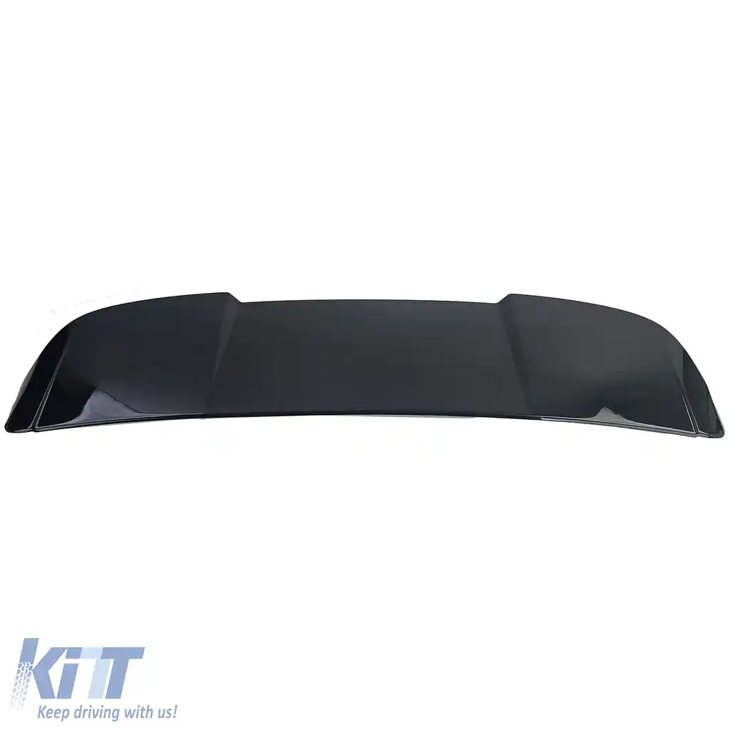 Spoiler posterior de performanță negru lucios, potrivit pentru Audi A4 B9 8W 15-22 Avant-image-6205508