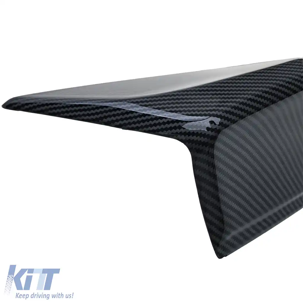 Spoiler posterior performanță lip carbon look potrivit pentru BMW Seria 3 E46 Coupe 1999-2006-image-6208539