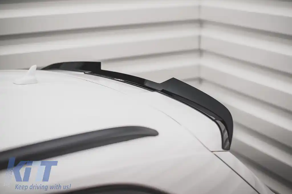 Spoiler potrivit pentru Audi Q5 2012-2017, tip SQ5 Maxton Design, lac negru-image-6235926