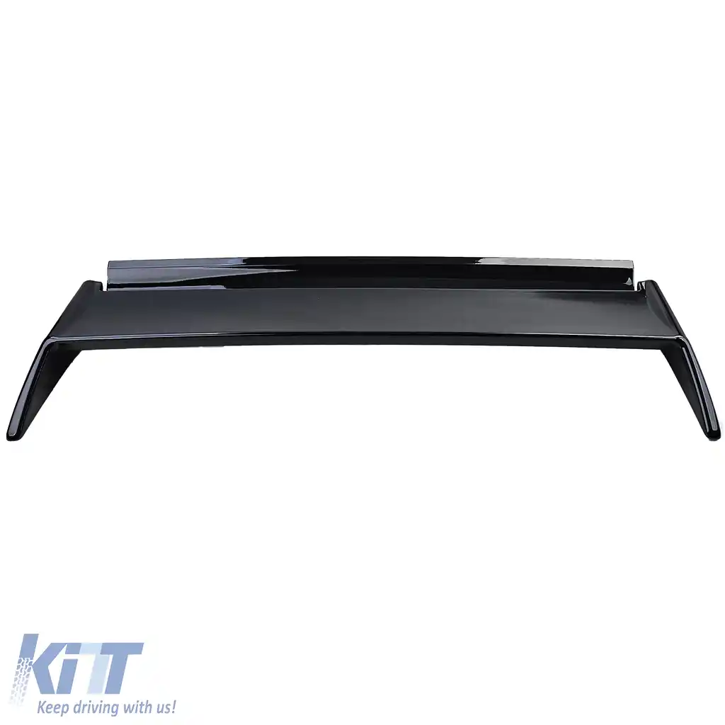 Spoiler spate aripă Evo look negru lucios fabricat din ABS, potrivit pentru Seria 3 BMW E30-image-6205491