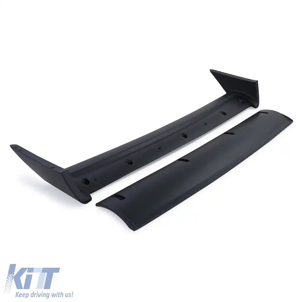 Spoiler spate aripa Evo look sport realizat din ABS, potrivit pentru BMW Seria 3 E30 1982-1993-image-6205165