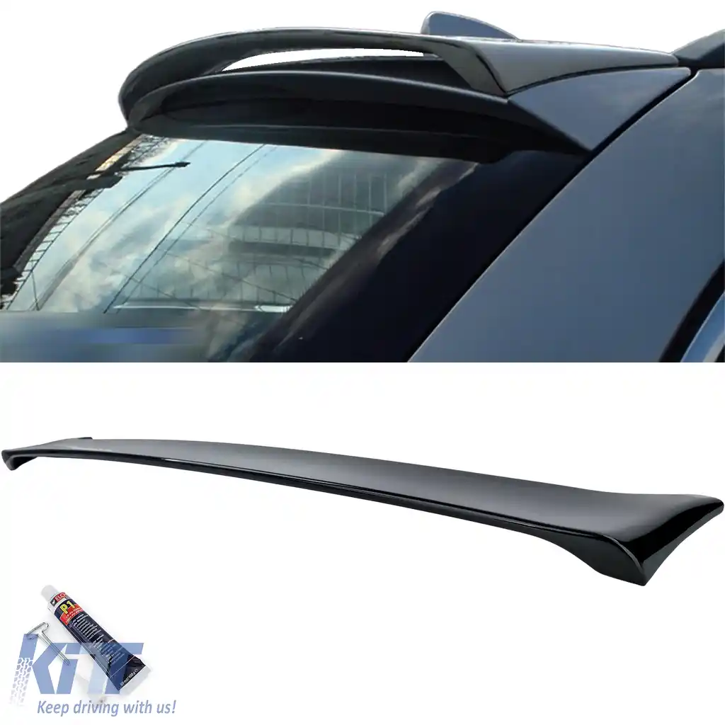 Spoiler spate de acoperiș performanță negru lucios, potrivit pentru BMW Seria 5 E61 Touring 2005-2010