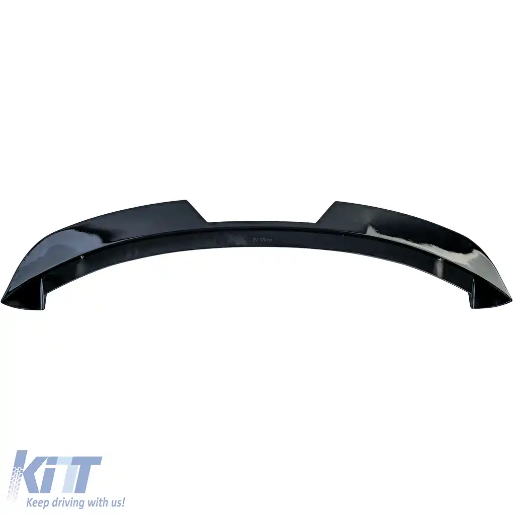 Spoiler spate de acoperiș Racing Lip Gloss Black potrivit pentru Seat Leon 1P Facelift 2009-2012-image-6207739