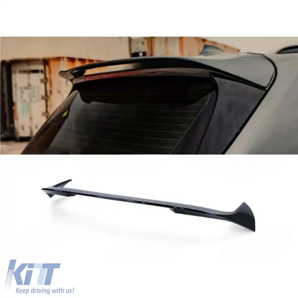 image-46-Spoiler spate de acoperiș X5 F15 Negru Pian ABS / 2013-2017