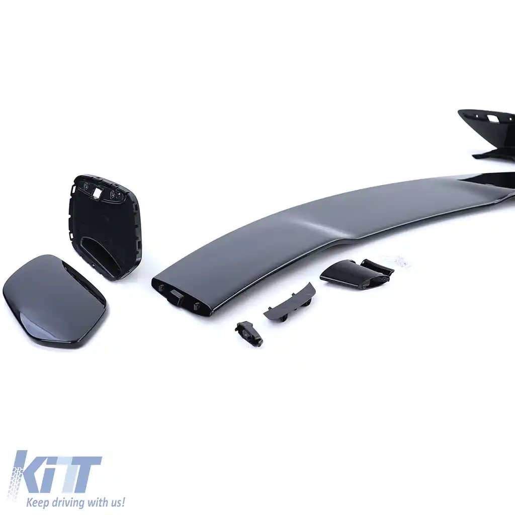 Spoiler spate de plafon aspect sport negru lucios pentru Mercedes A-Class W177 din 18-image-6197232