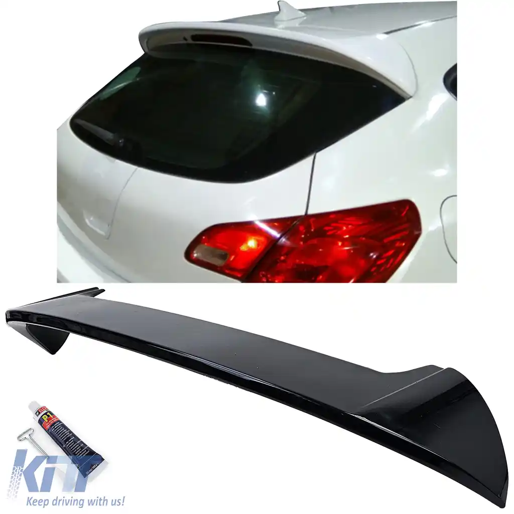 Spoiler spate de plafon performanță negru lucios potrivit pentru Opel Astra J hatchback 09-15