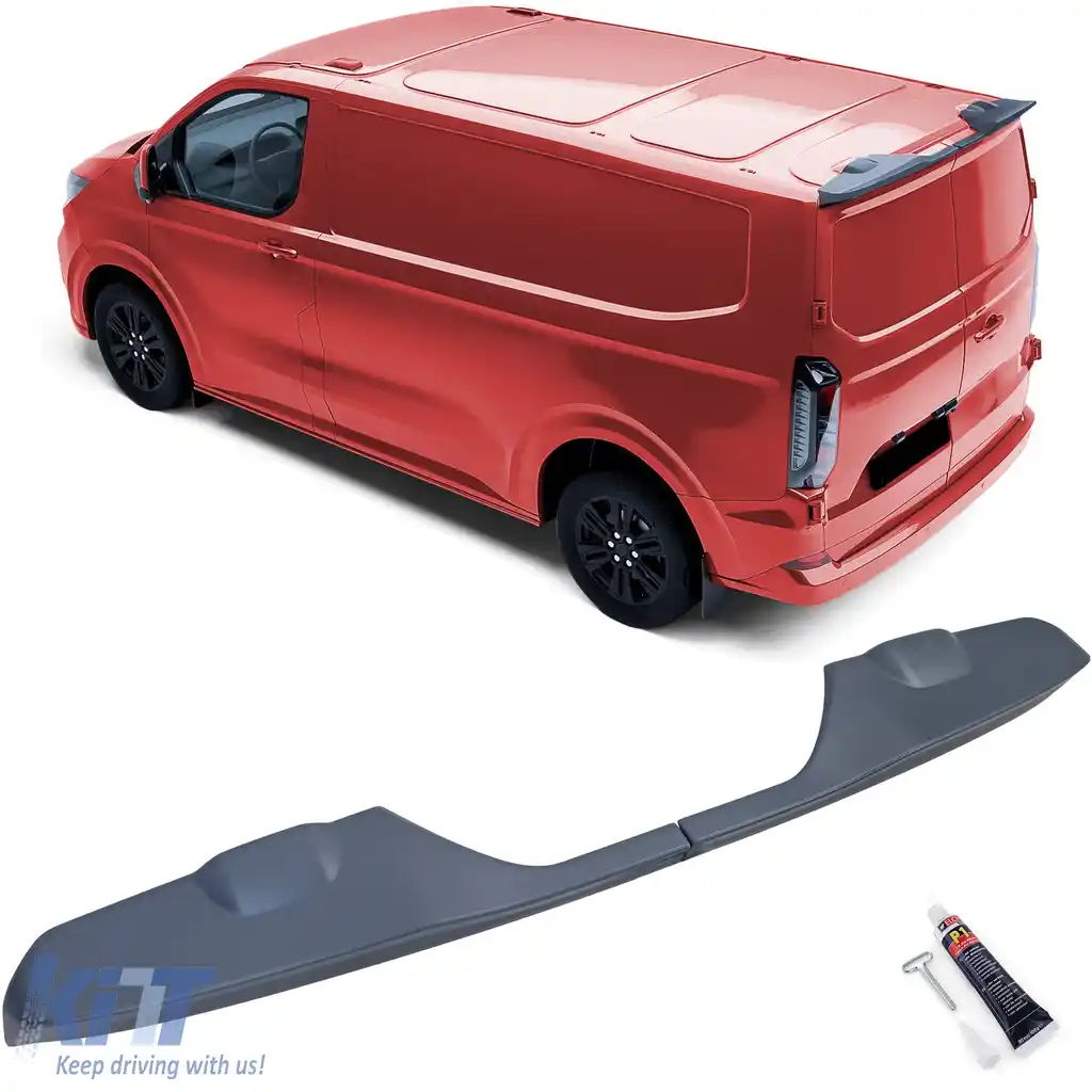 Spoiler spate de plafon pregătit pentru Ford Tourneo Transit Custom cu uși spate din 23