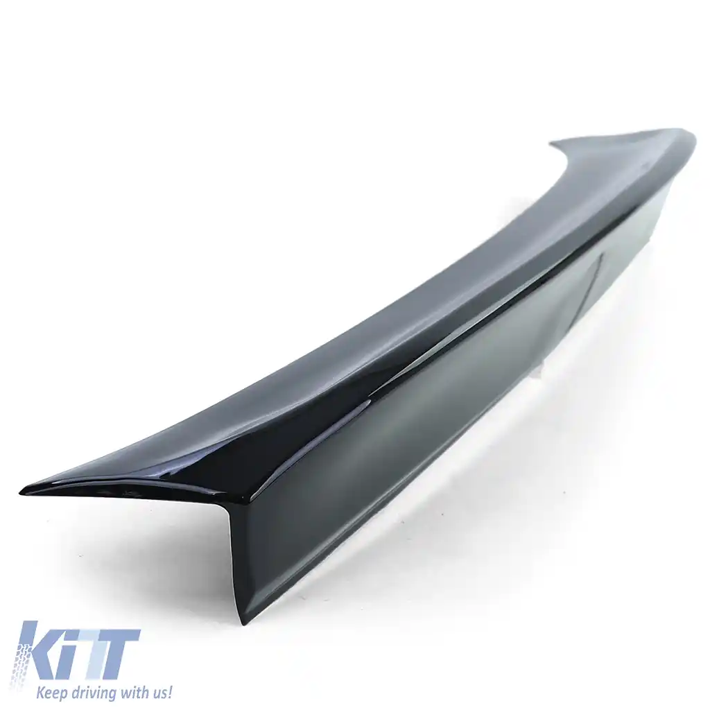 Spoiler spate Ducktail CSL Gloss Black potrivit pentru BMW Seria 3 E46 Sedan 98-05-image-6198331