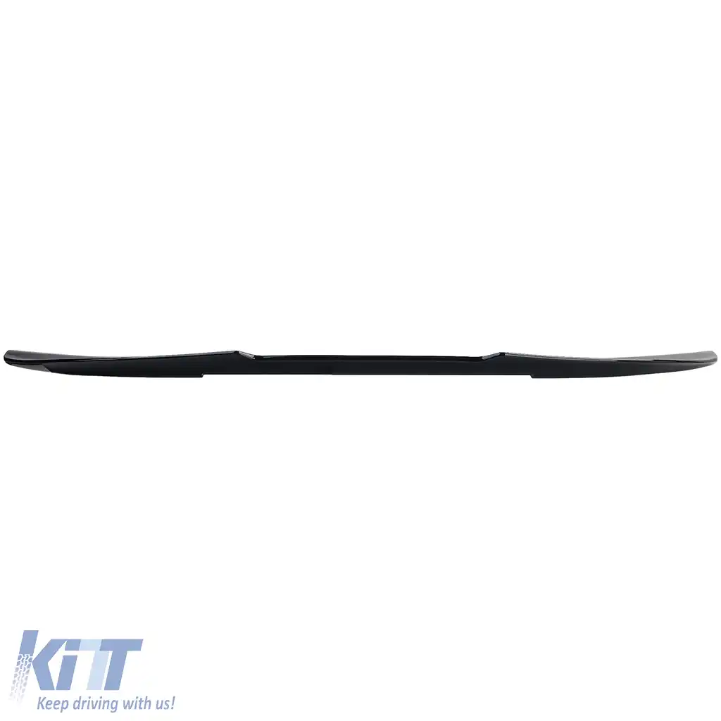Spoiler spate ducktail negru lucios potrivit pentru BMW Seria 3 E90 05-13 sedan-image-6207501