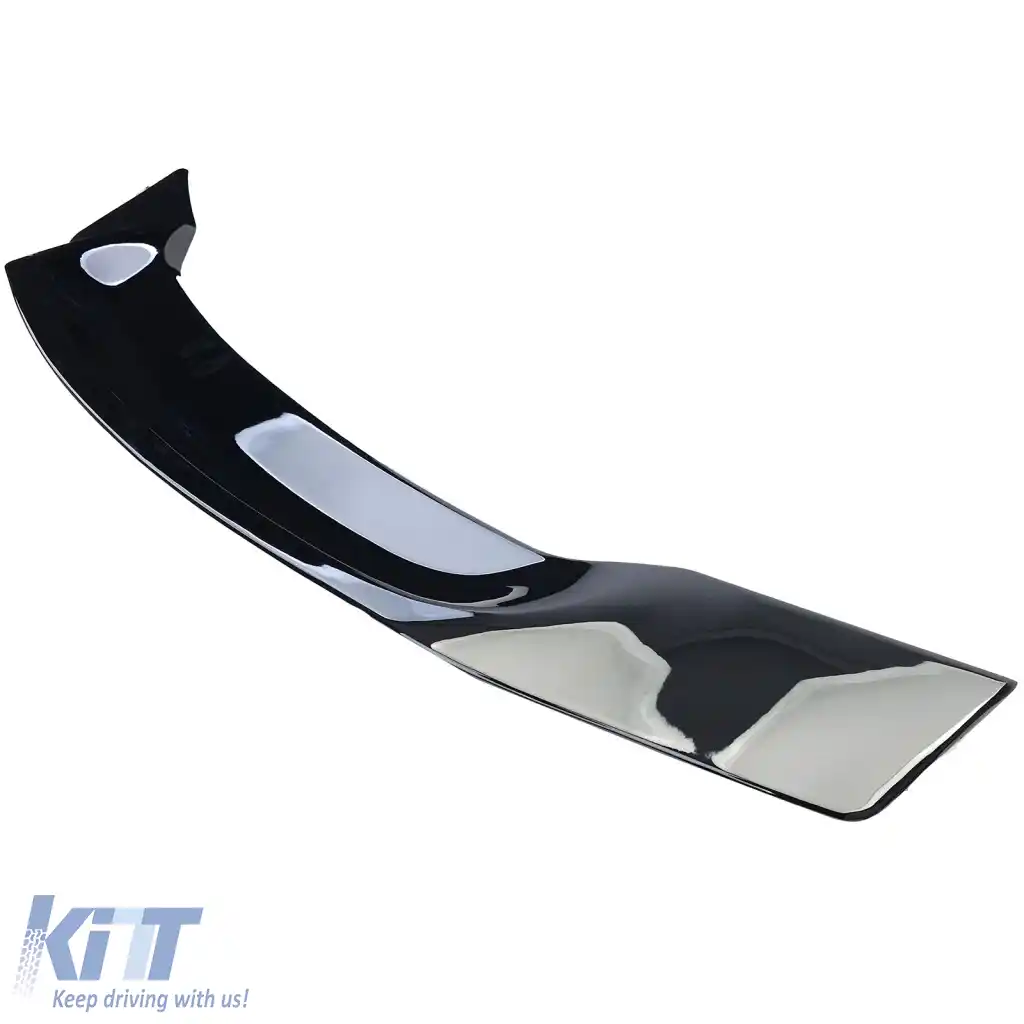 Spoiler spate Ducktail negru lucios, potrivit pentru Audi A4 8K 07-15 sedan-image-6276891