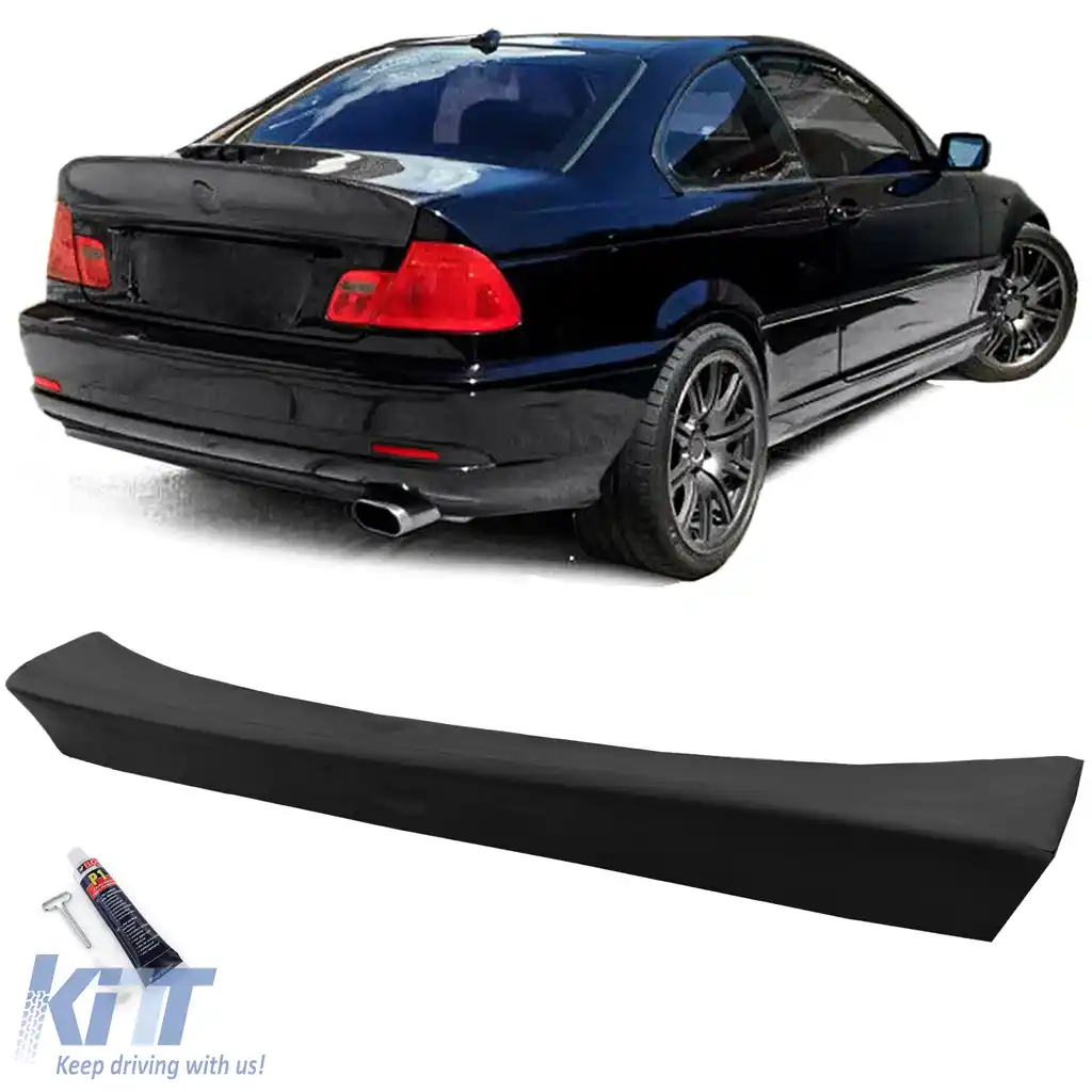 Spoiler spate Ducktail Performance Matte potrivit pentru BMW Seria 3 E46 Coupe 1999-2006