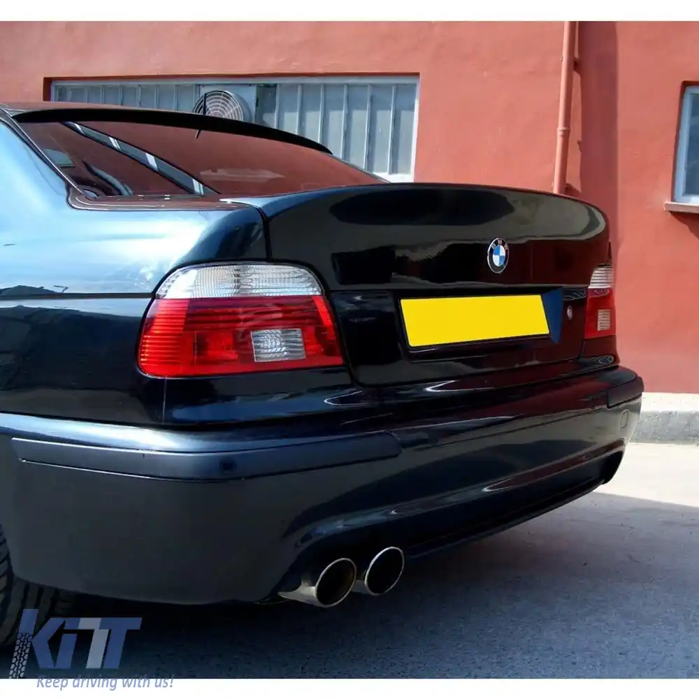 image-5-Spoiler spate E39 CSL negru piano din plastic vacuum / 1995-2003