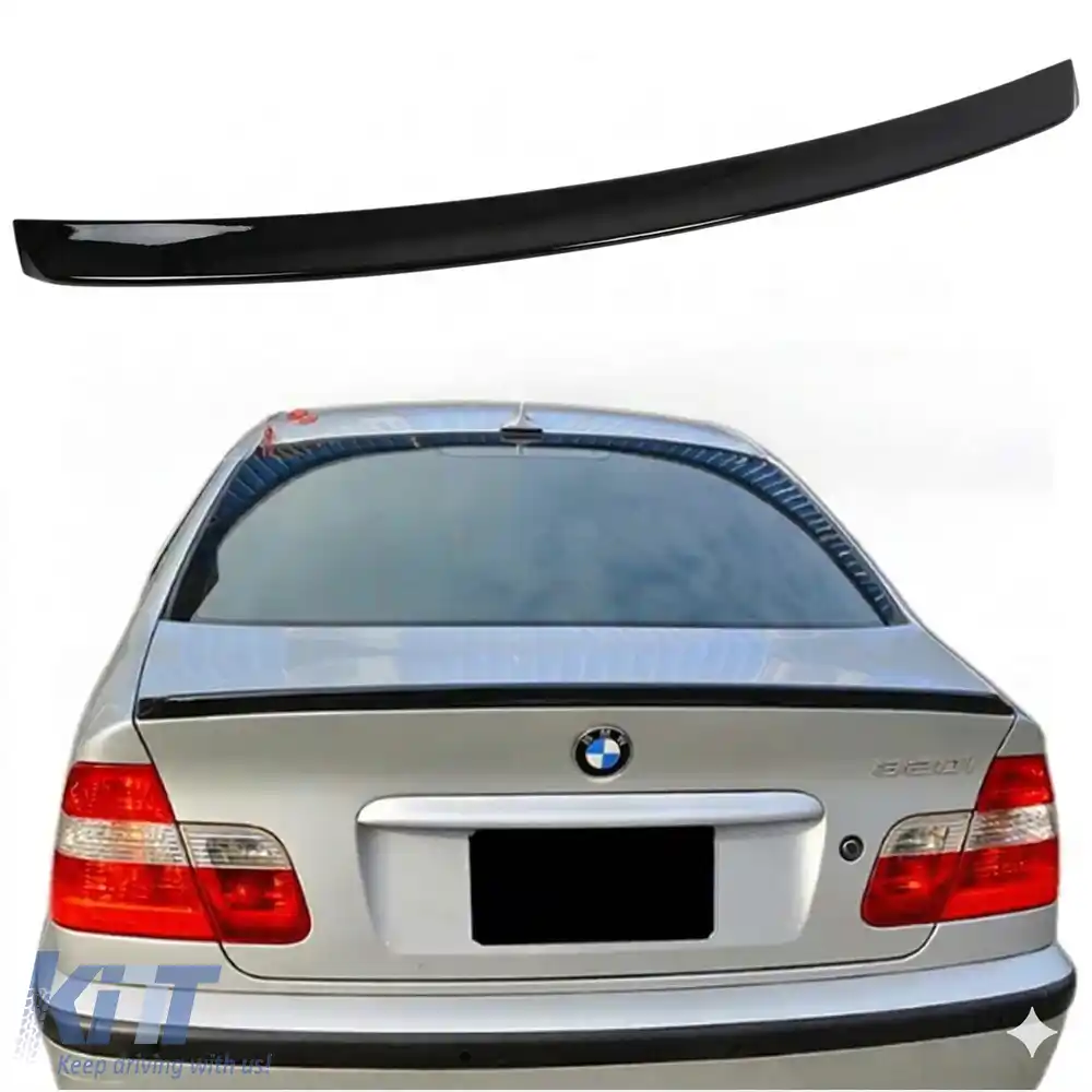 image-54-Spoiler spate E46 Piano Negru ABS / 1997-2006 (4 uși)