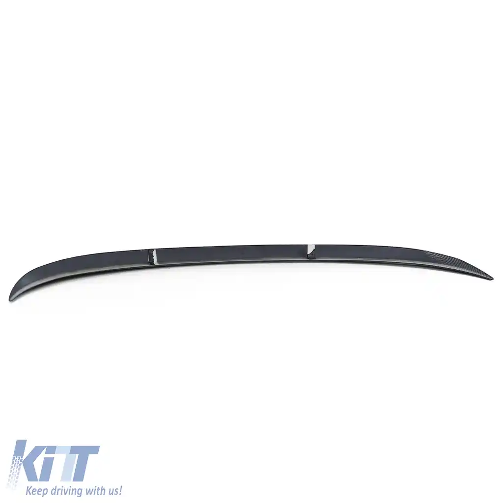 Spoiler spate lip Performance aspect carbon cu ABE, potrivit pentru BMW Seria 3 E90 2005-2011-image-6205227