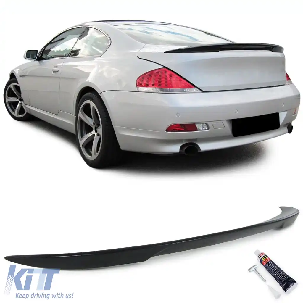 Spoiler spate lip sport, versiune potrivită pentru BMW Seria 6 E63 Coupe 04-07