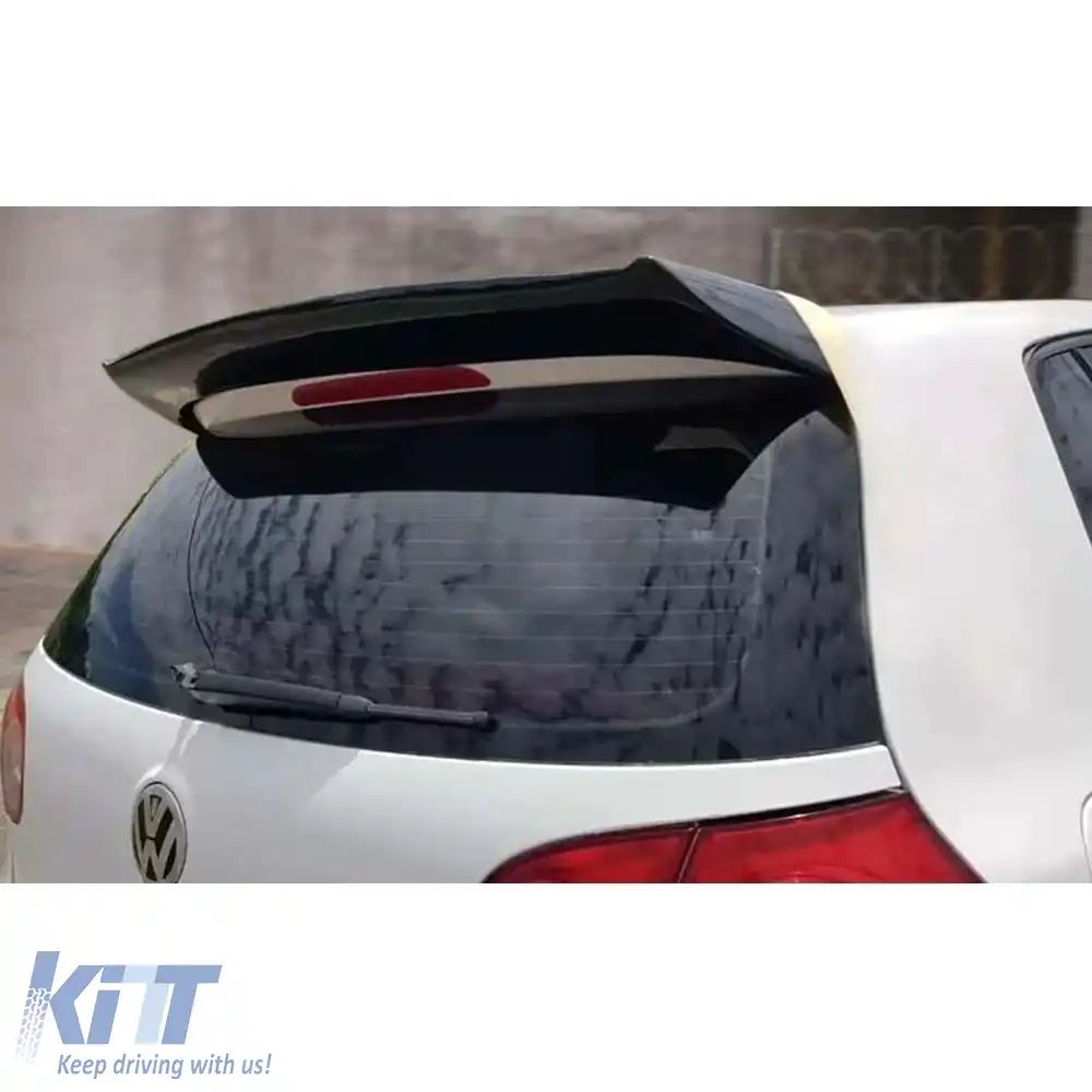 image-3-Spoiler spate Osir Style Piano Black ABS, potrivit pentru Golf 5 GTI / 2008-2013