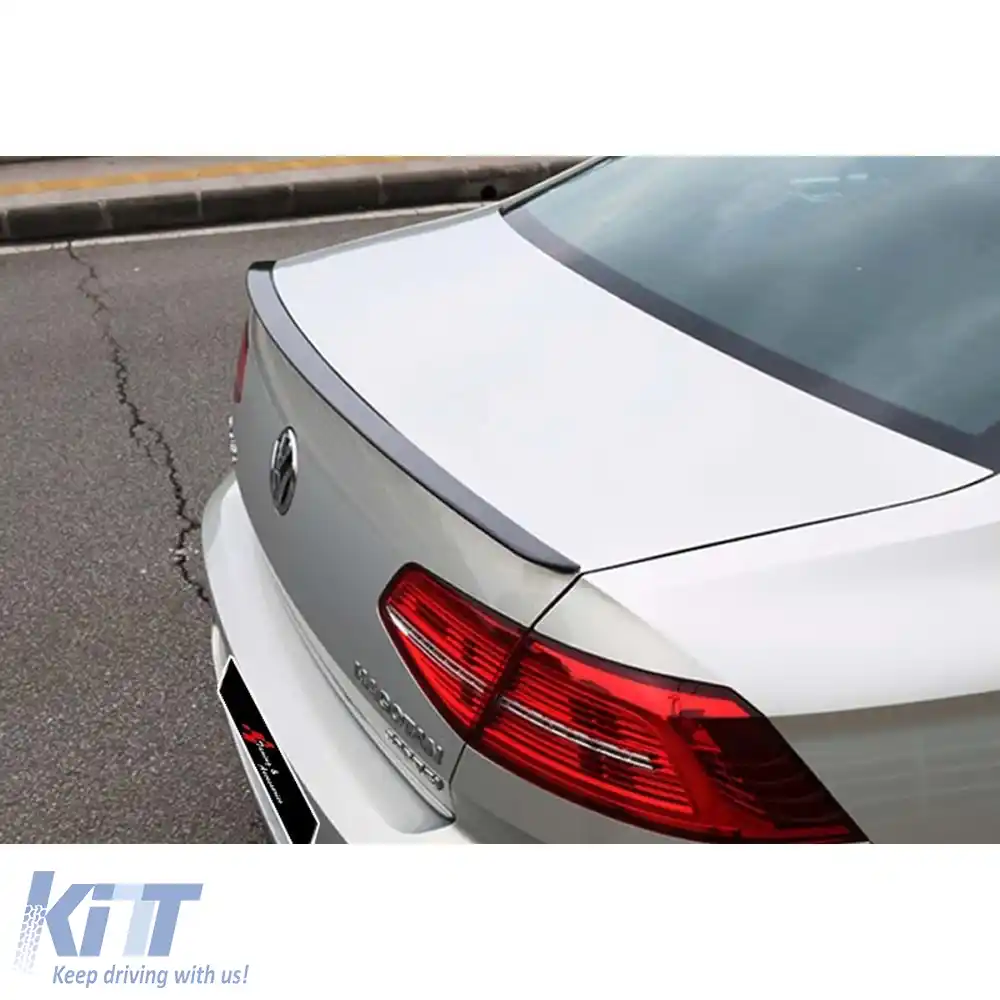 image-55-Spoiler spate pentru portbagaj Passat B8 suprafață brută ABS / 2015-2022