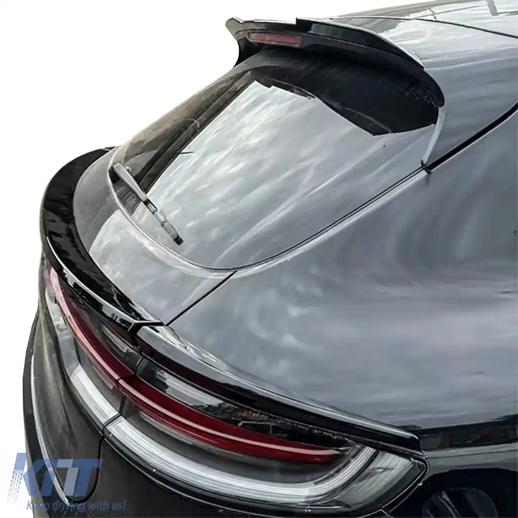 Spoiler spate Performance Lip Gloss Black potrivit pentru Porsche Macan 2018-21-image-6326388