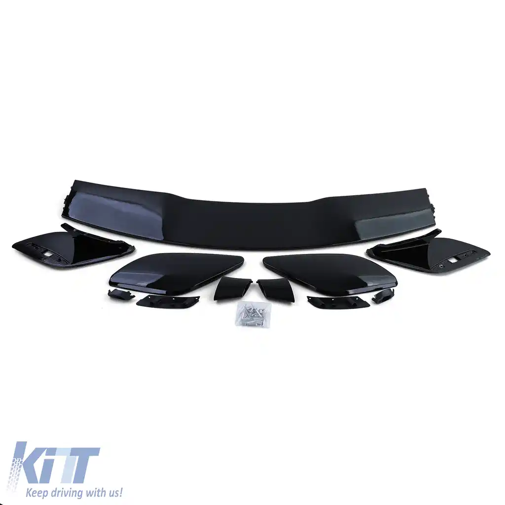 Spoiler spate, spoiler de plafon, negru lucios, potrivit pentru Mercedes A-Class W176 din 12-image-6195477