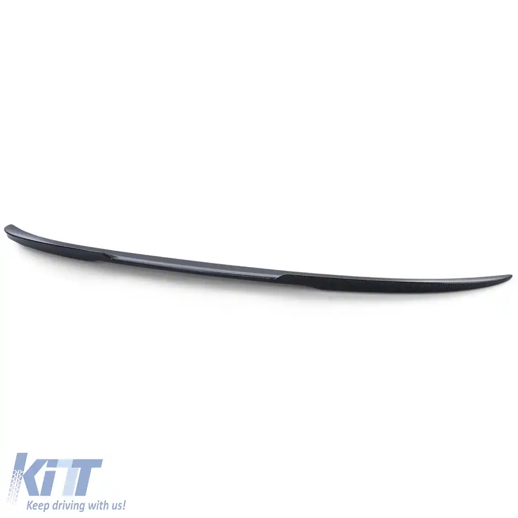 Spoiler spate sport lip carbon look cu ABE, potrivit pentru BMW Seria 3 F30 F80 M3 2011-2019-image-6264100