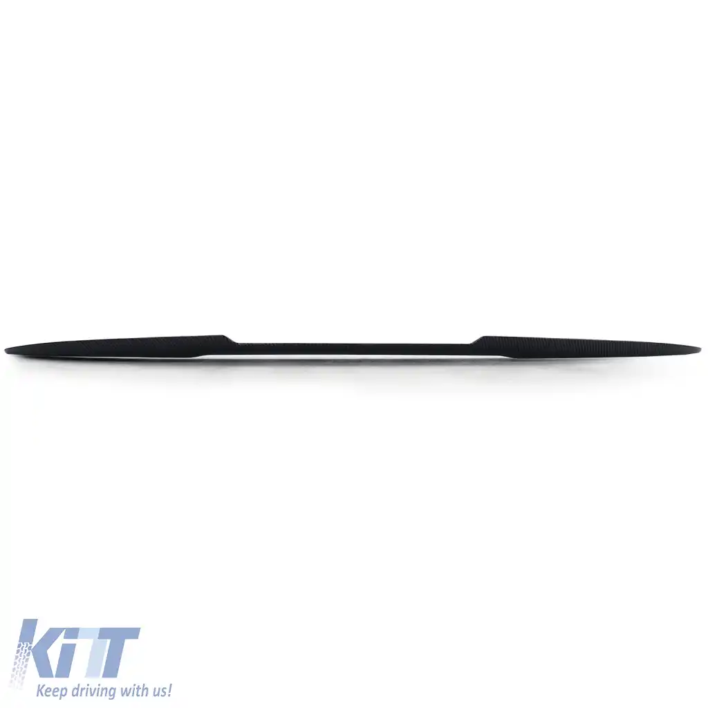 Spoiler spate sport lip carbon look cu ABE, potrivit pentru BMW Seria 3 F30 F80 M3 2011-2019-image-6264101