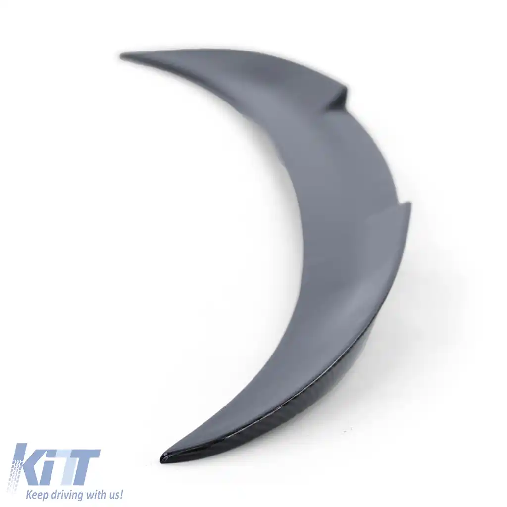 Spoiler spate sport lip carbon look cu ABE, potrivit pentru BMW Seria 3 F30 F80 M3 2011-2019-image-6264102