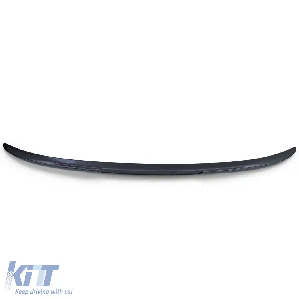 Spoiler spate sport lip carbon look cu ABE, potrivit pentru BMW Seria 3 F30 F80 M3 2011-2019-image-6264103
