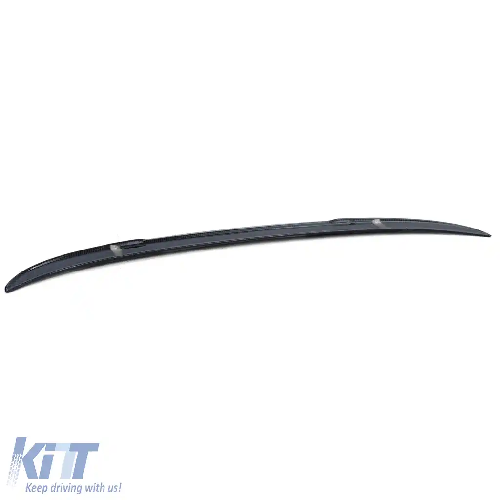 Spoiler spate sport lip carbon look cu ABE, potrivit pentru BMW Seria 3 F30 F80 M3 2011-2019-image-6264104
