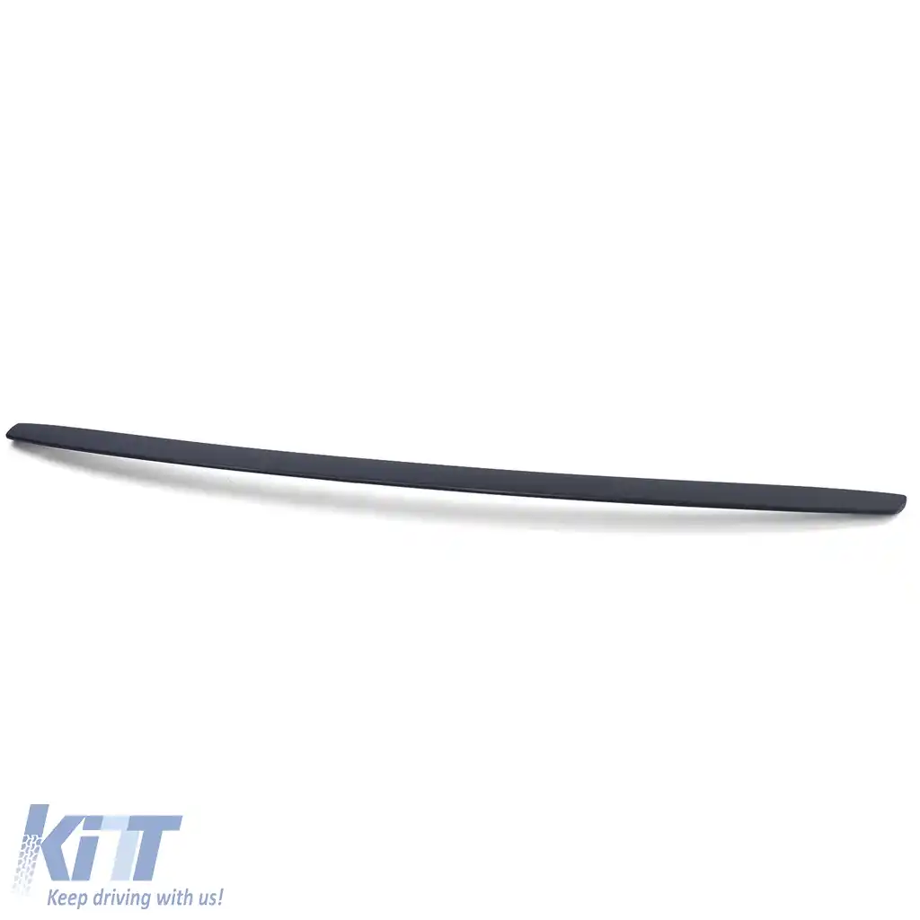Spoiler spate sport lip mat negru potrivit pentru Audi A6 C7 sedan 11-18-image-6196959