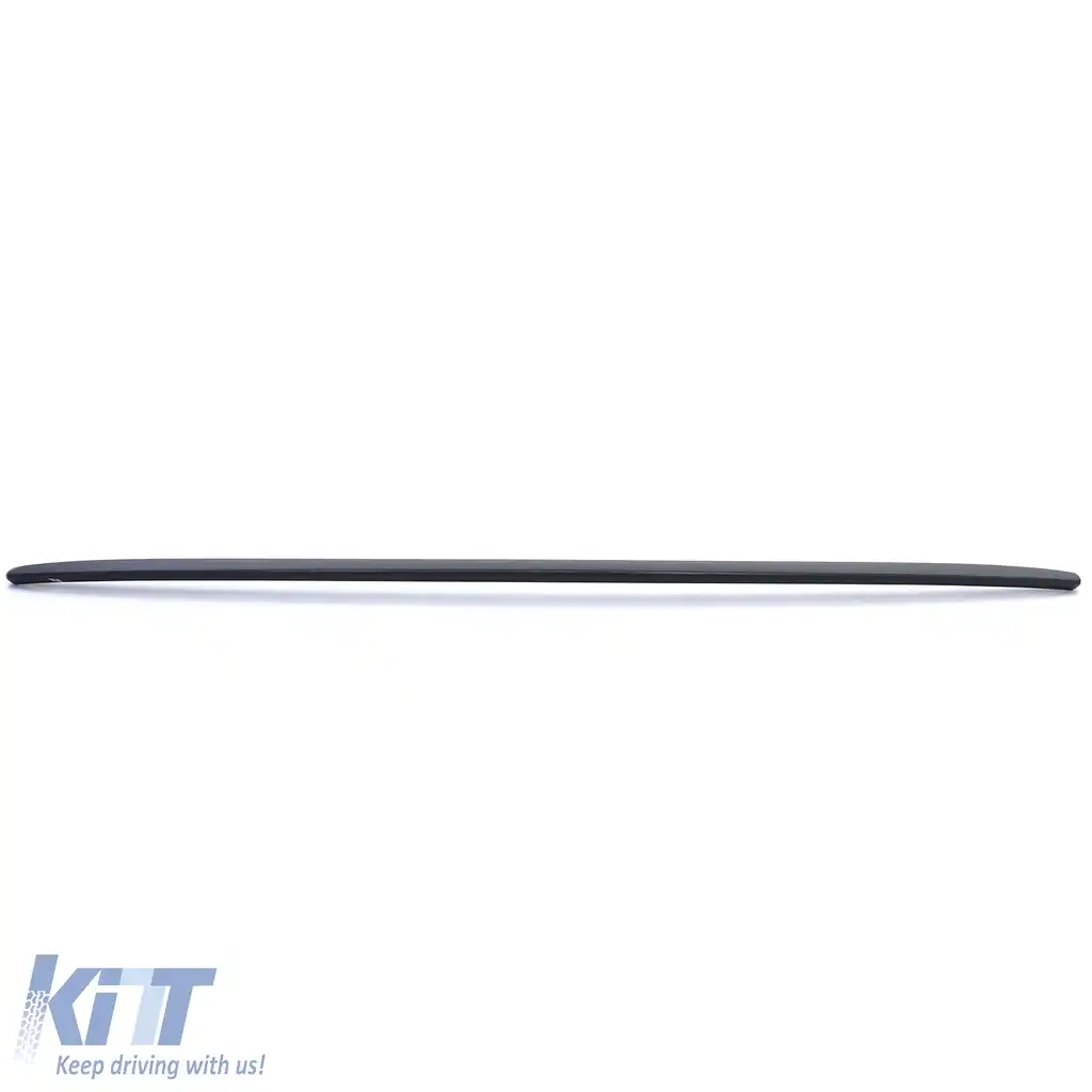 Spoiler spate sport lip mat negru potrivit pentru Audi A6 C7 sedan 11-18-image-6196960