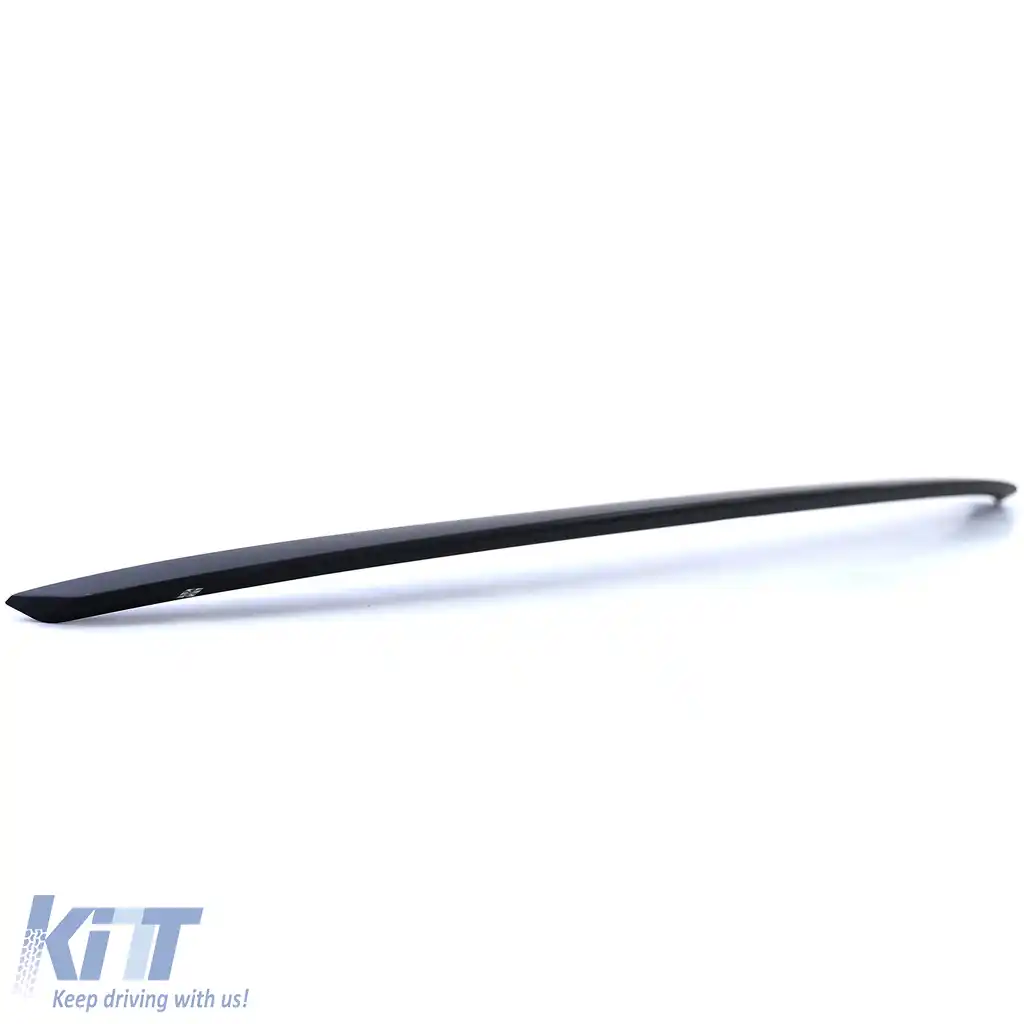 Spoiler spate sport lip mat negru potrivit pentru Audi A6 C7 sedan 11-18-image-6196961