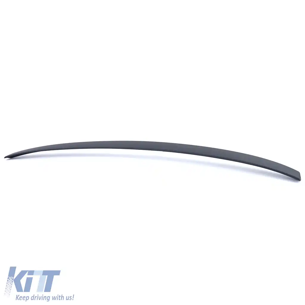 Spoiler spate sport lip mat negru potrivit pentru Audi A6 C7 sedan 11-18-image-6196963