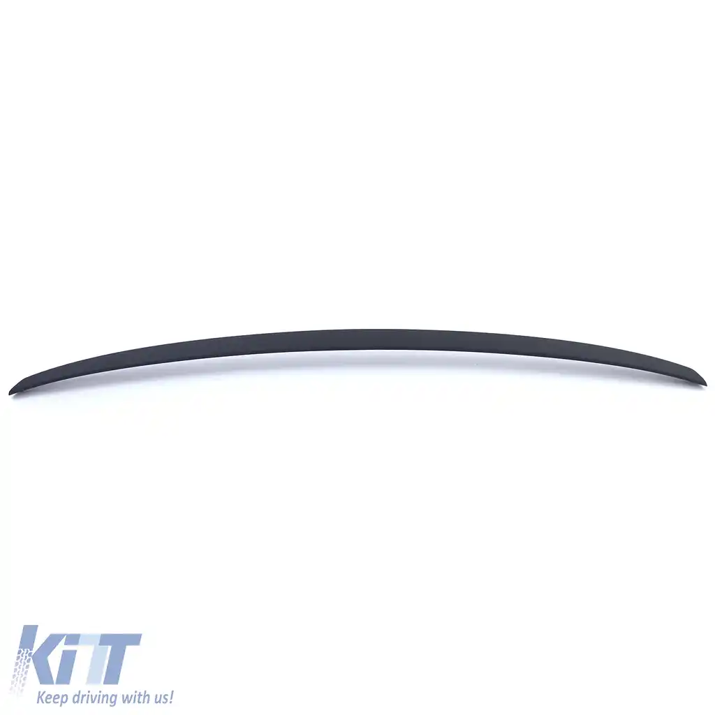 Spoiler spate sport lip mat negru potrivit pentru Audi A6 C7 sedan 11-18-image-6196964