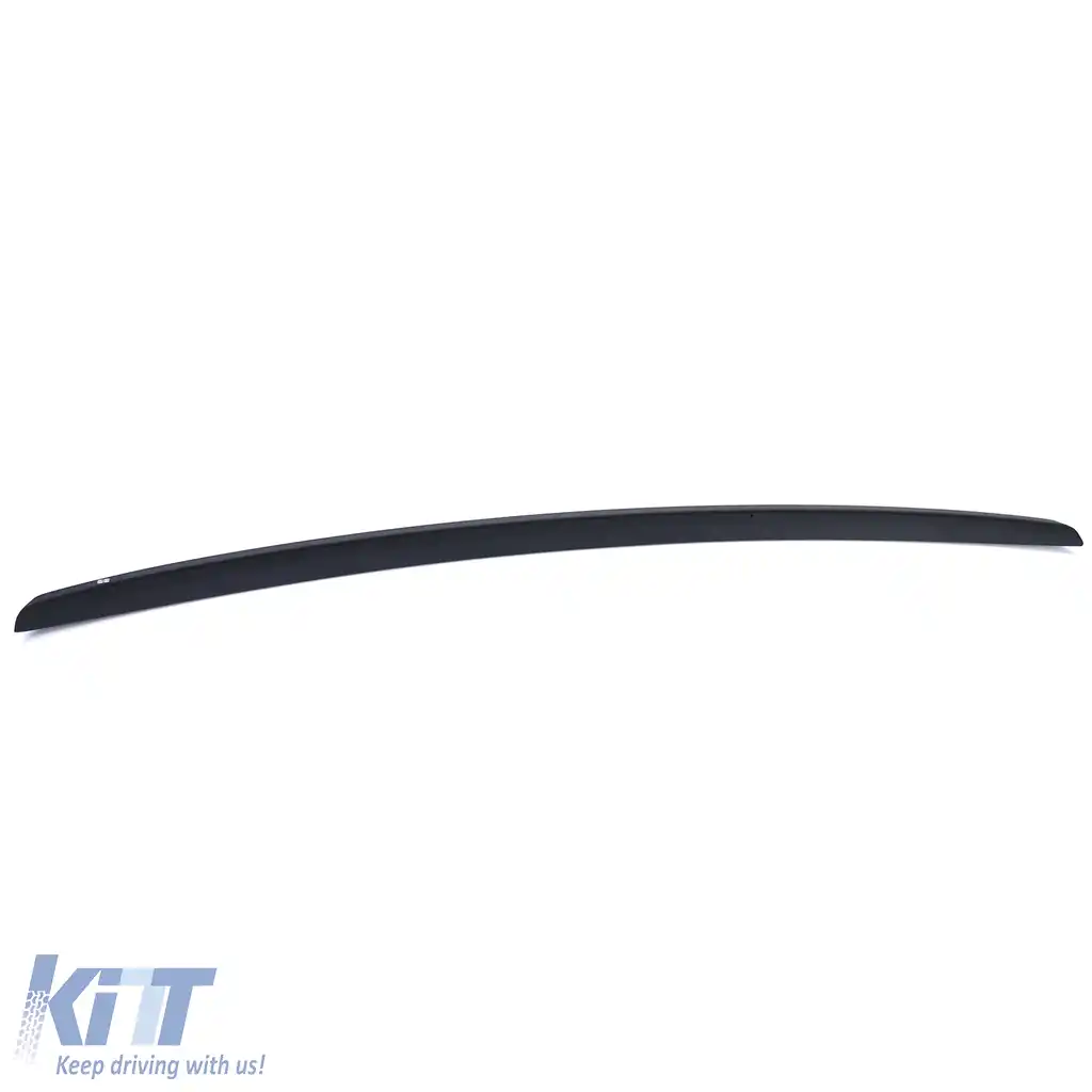 Spoiler spate sport lip mat negru potrivit pentru Audi A6 C7 sedan 11-18-image-6196965
