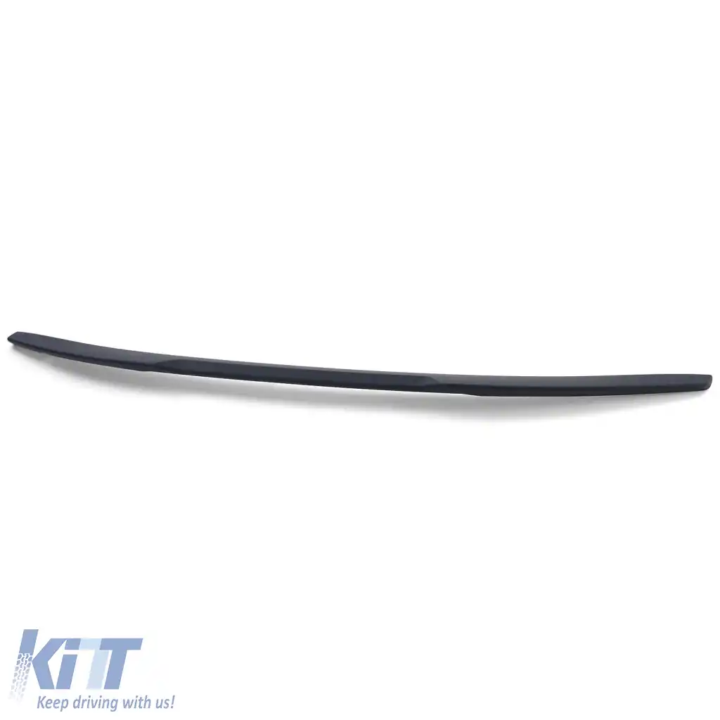 Spoiler spate sport lip mat negru potrivit pentru Audi A3 S3 RS 8V sedan 13-21-image-6264063